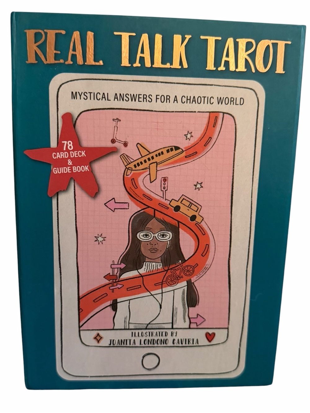 Real talk tarot deck- Mystical answers for a chaotic world.